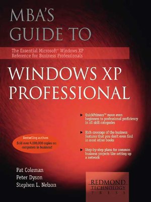 cover image of MBA's Guide to Windows XP Professional